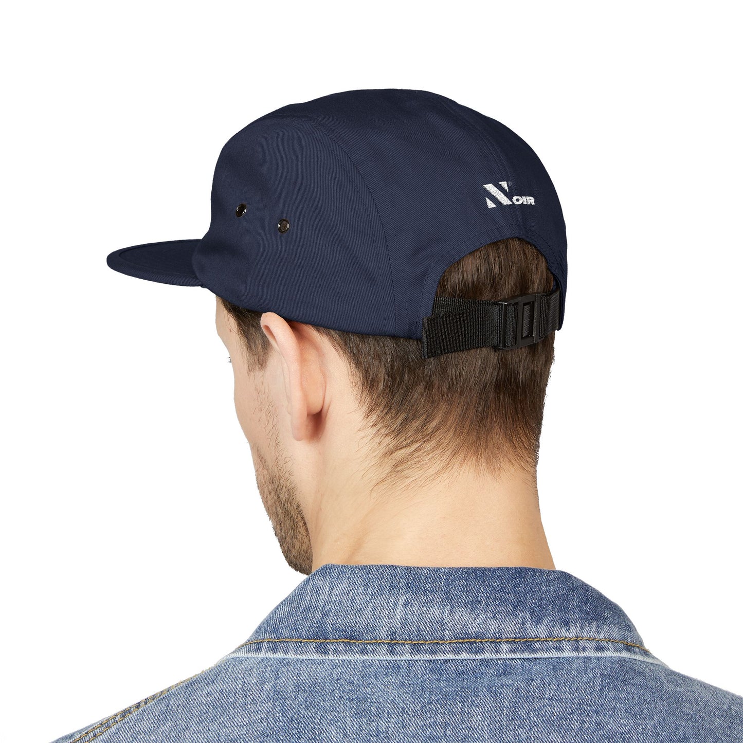 Embroided 5 Panel Cap, Japan Design Hat